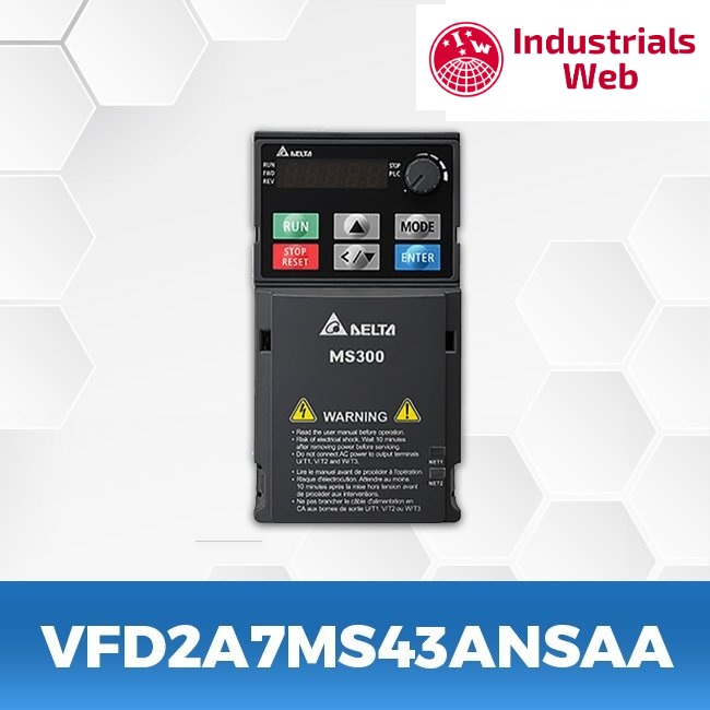 vfd2a7ms43ansaa-VFD-MS-300-Delta-AC-Drive-Front