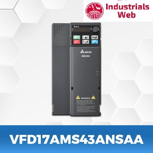 vfd17ams43ansaa-VFD-MS-300-Delta-AC-Drive-Front
